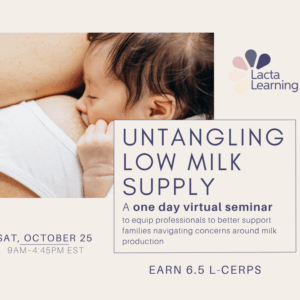 Untangling Low Milk Supply Conference